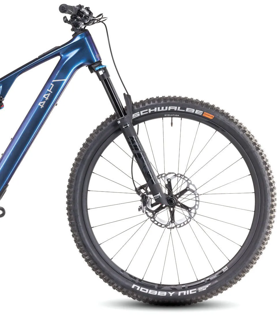 Cube AMS Hybrid One44 C:68X SLX 400X Electric Mountain Bike 2024 - Cobalt