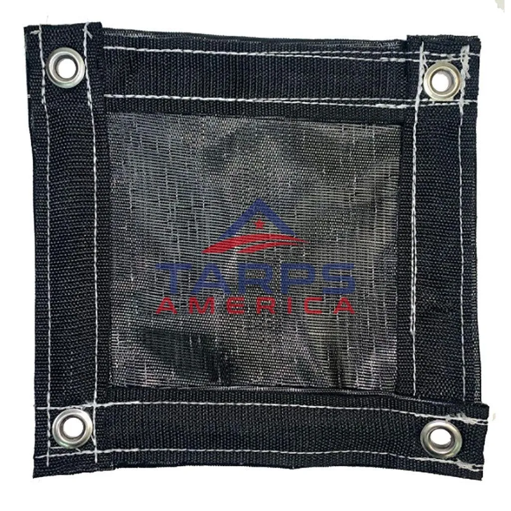 Custom Black 95% Shade Mesh Tarp by ShadeMax®