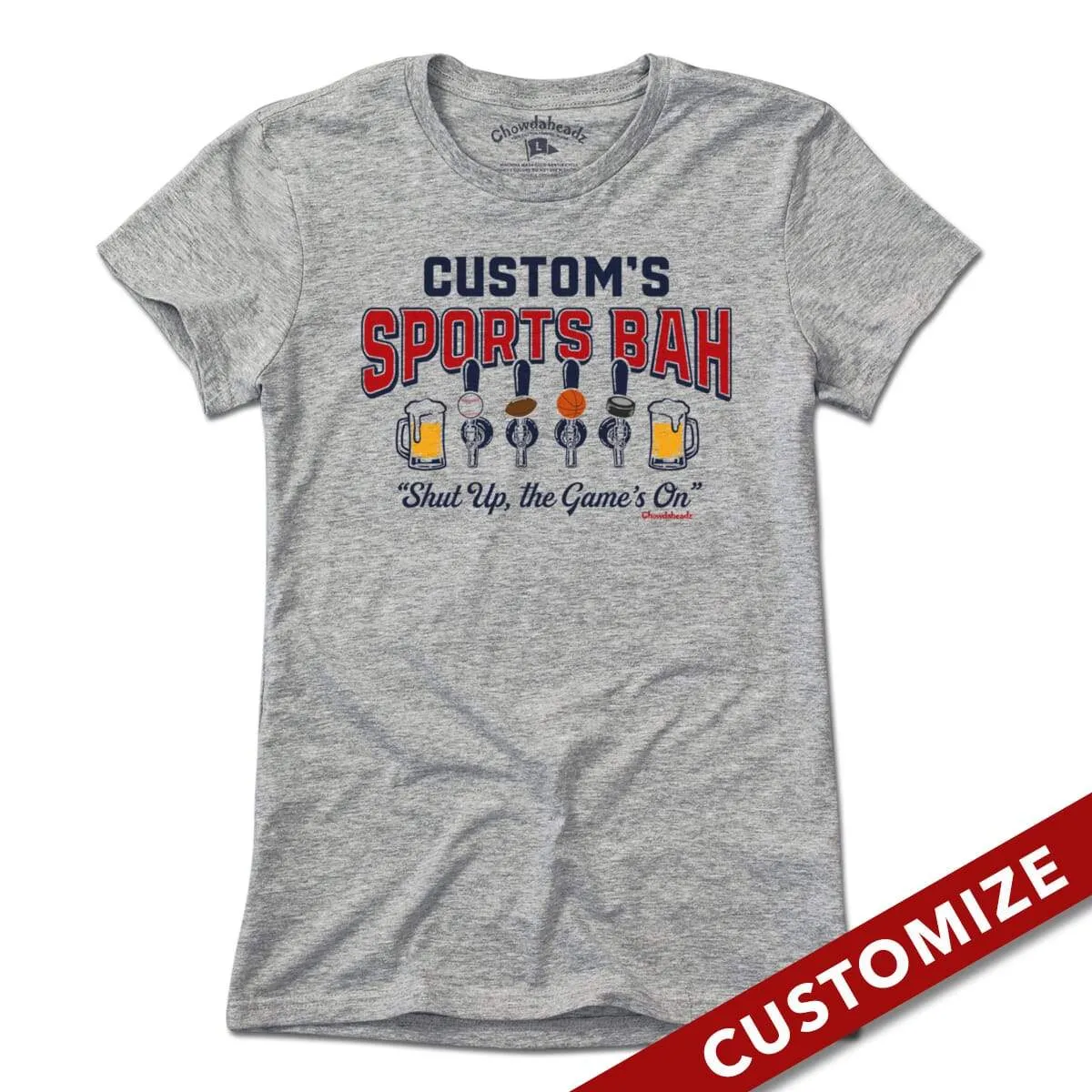 Custom Name's Sports Bah T-Shirt