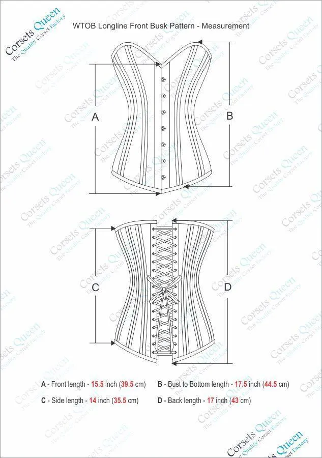 D'Abo Longline Waist Training Corset