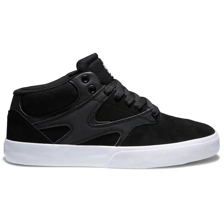 DCSHOECO Kalis Vulc Mid Black/Black/White Shoes