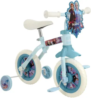 Disney Frozen 2in1 10inch Training Bike