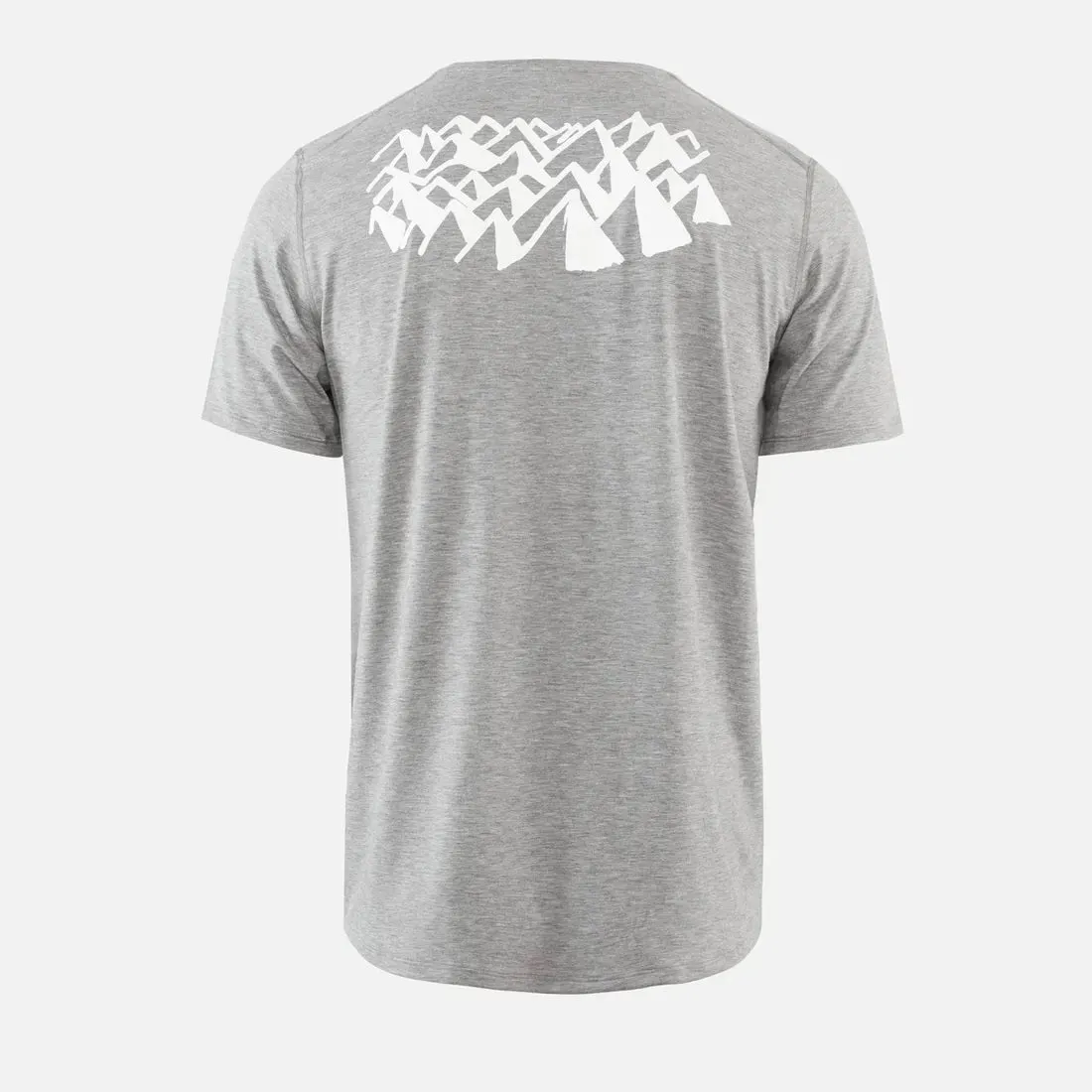 District Vision Tadasana Short Sleeve T-Shirt - Light Gray