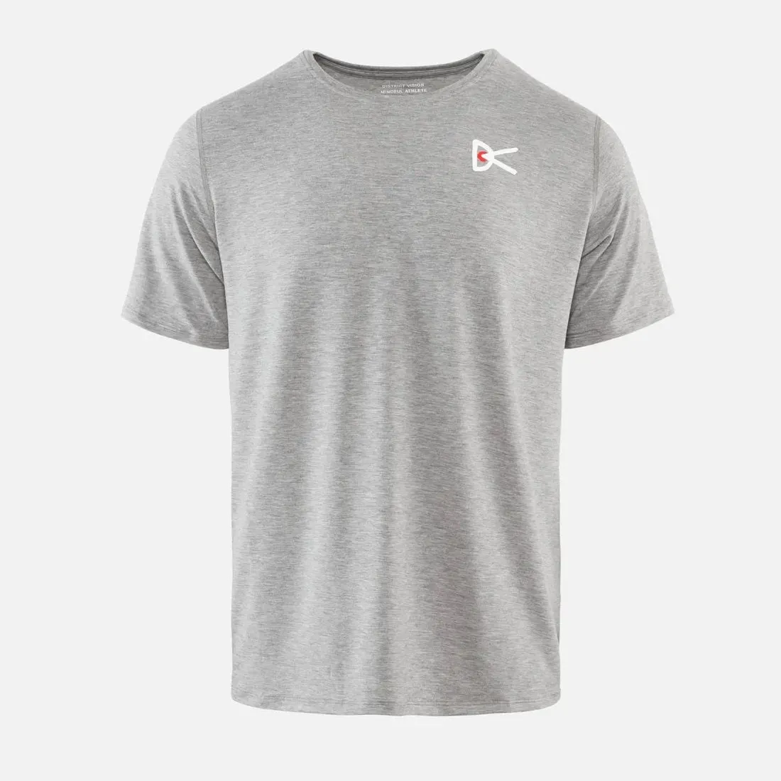 District Vision Tadasana Short Sleeve T-Shirt - Light Gray