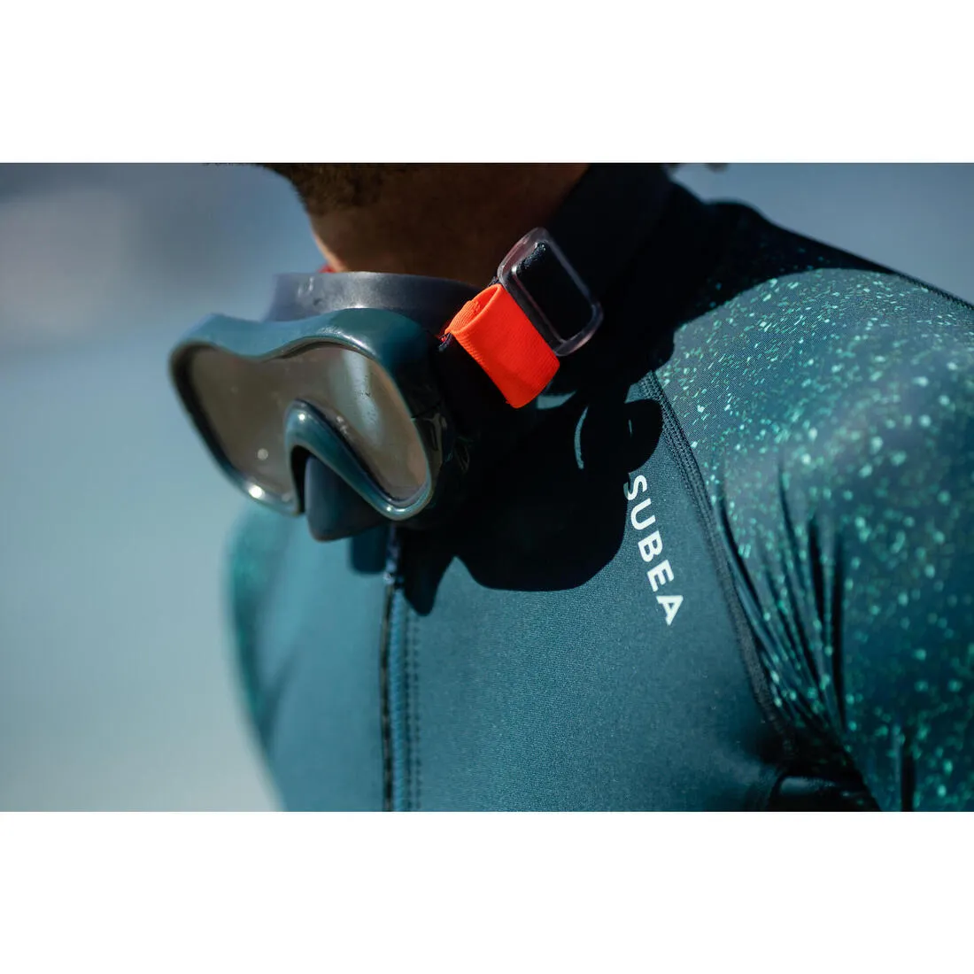 Diving mask 100 Comfort hazy