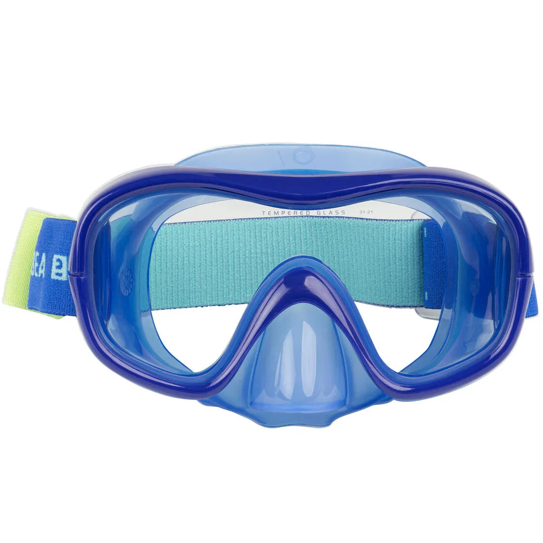 Diving mask 100 Comfort hazy