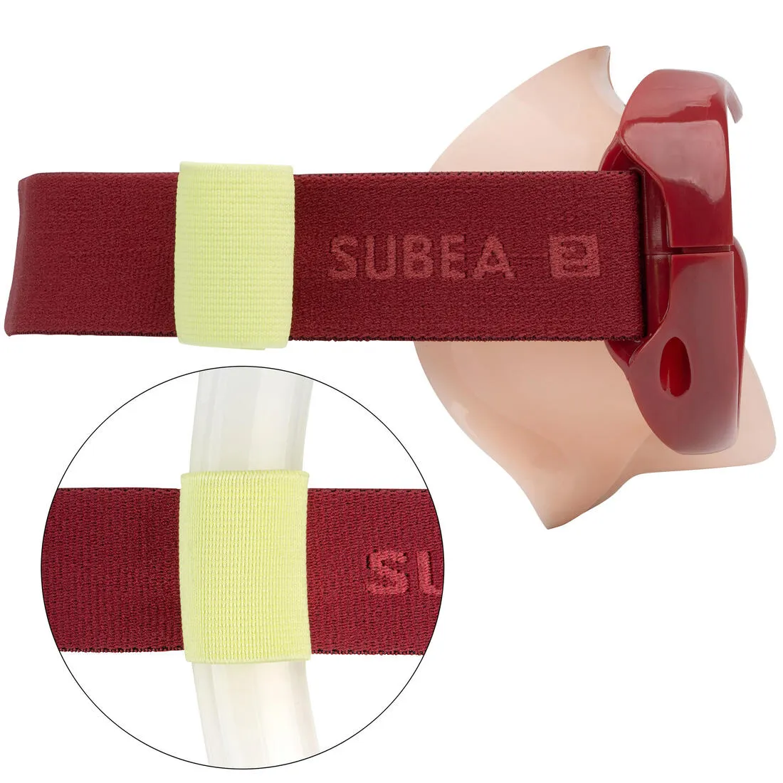 Diving mask 100 Comfort hazy