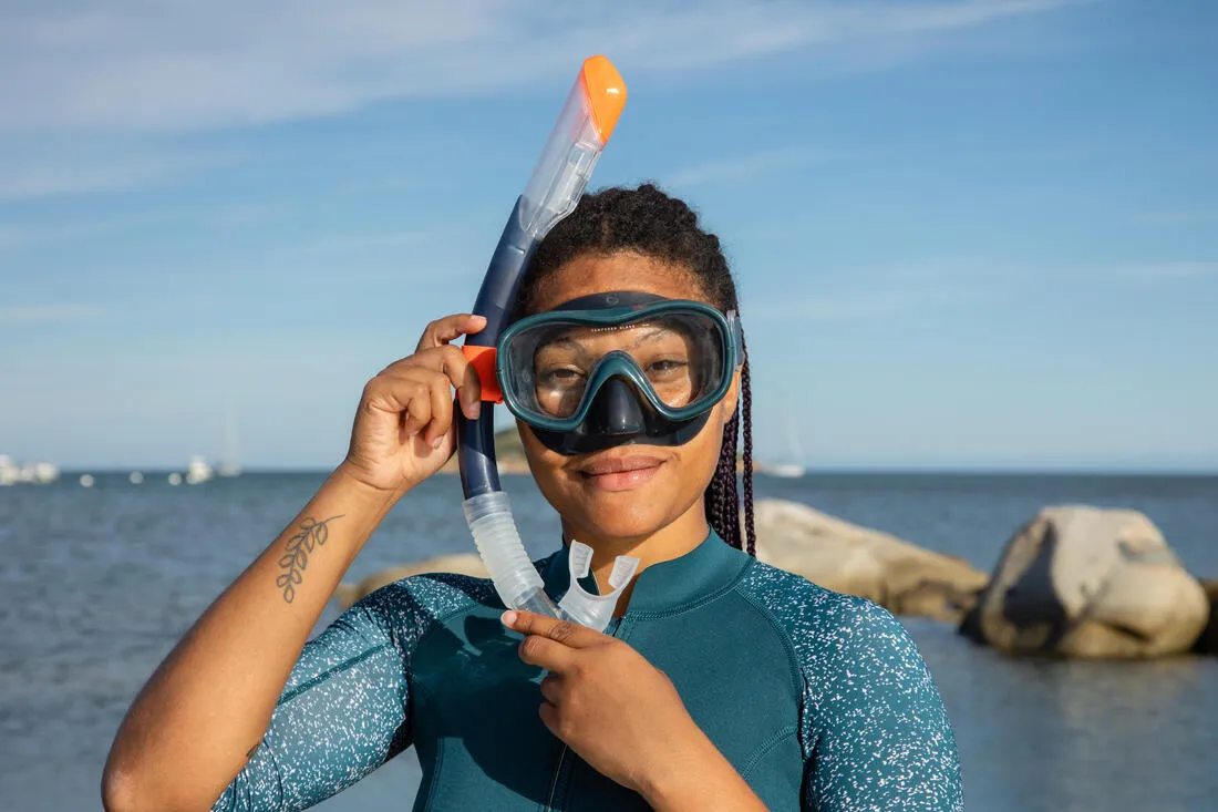 Diving mask 100 Comfort hazy