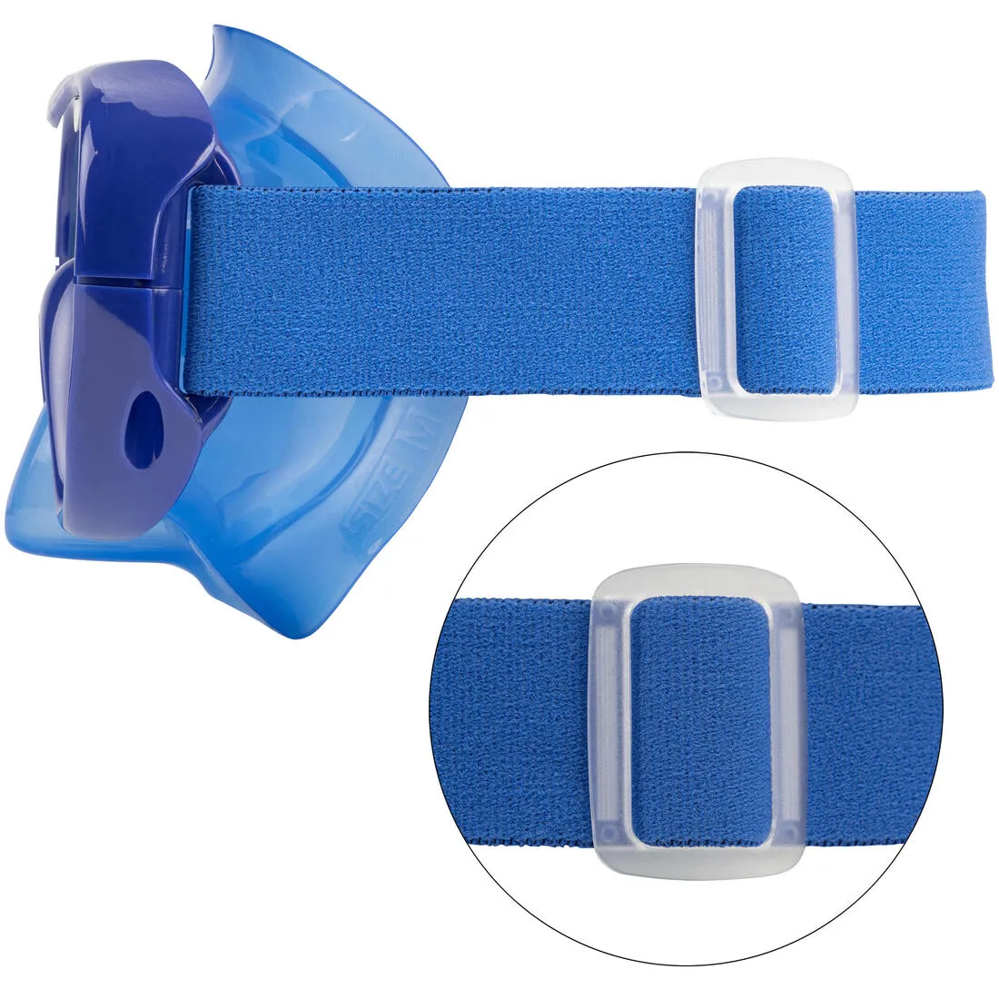 Diving mask 100 Comfort hazy