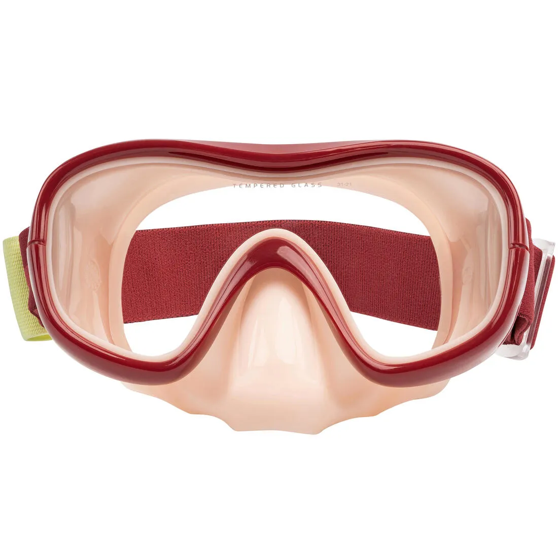 Diving mask 100 Comfort hazy