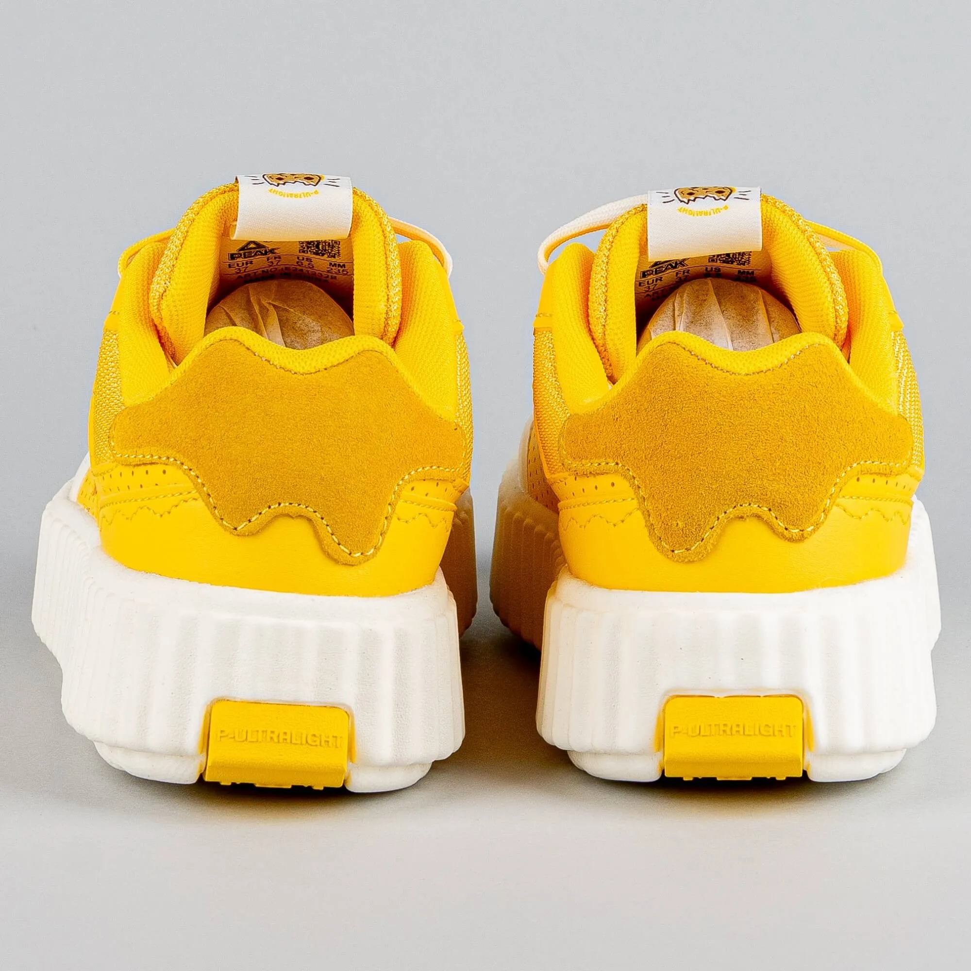 Dámske tenisky Peak Fashion Shoes Cookie Ultralight Mustard Yellow