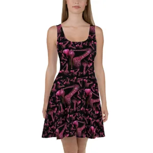 Dress Einy 'Pink crystals shoes'