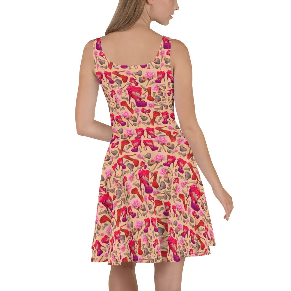 Dress 'Flowers mix shoes'