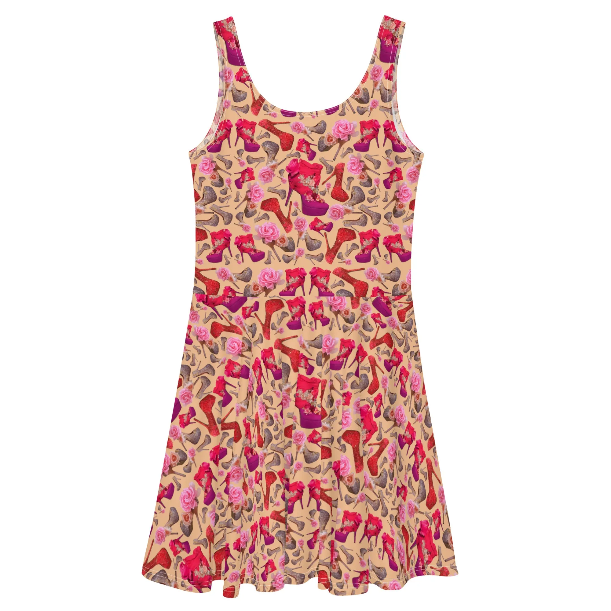 Dress 'Flowers mix shoes'