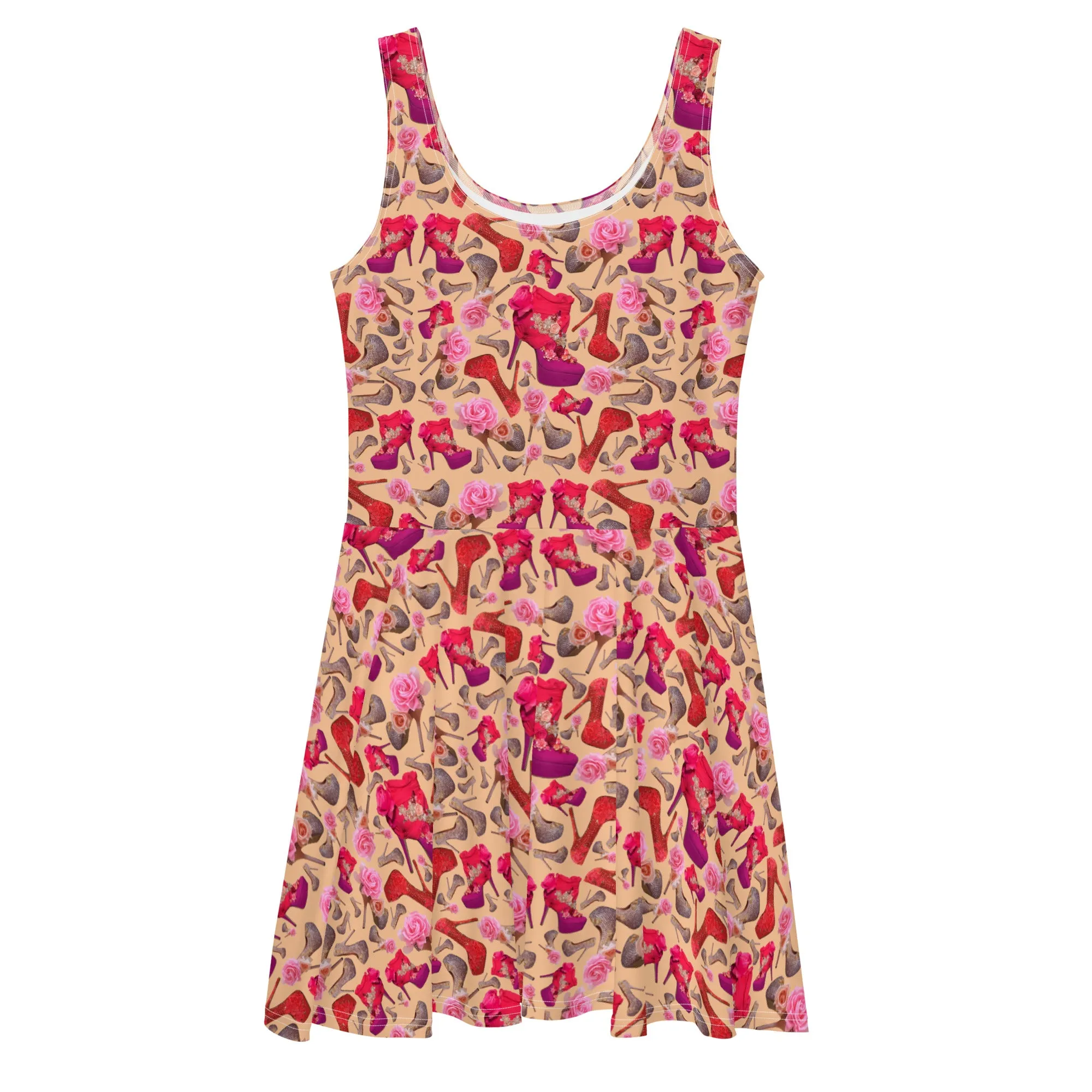 Dress 'Flowers mix shoes'
