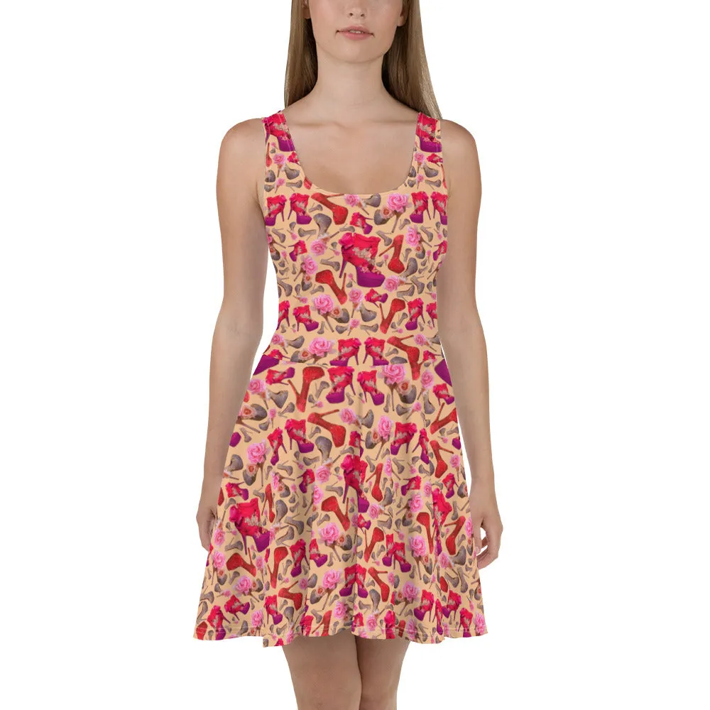 Dress 'Flowers mix shoes'