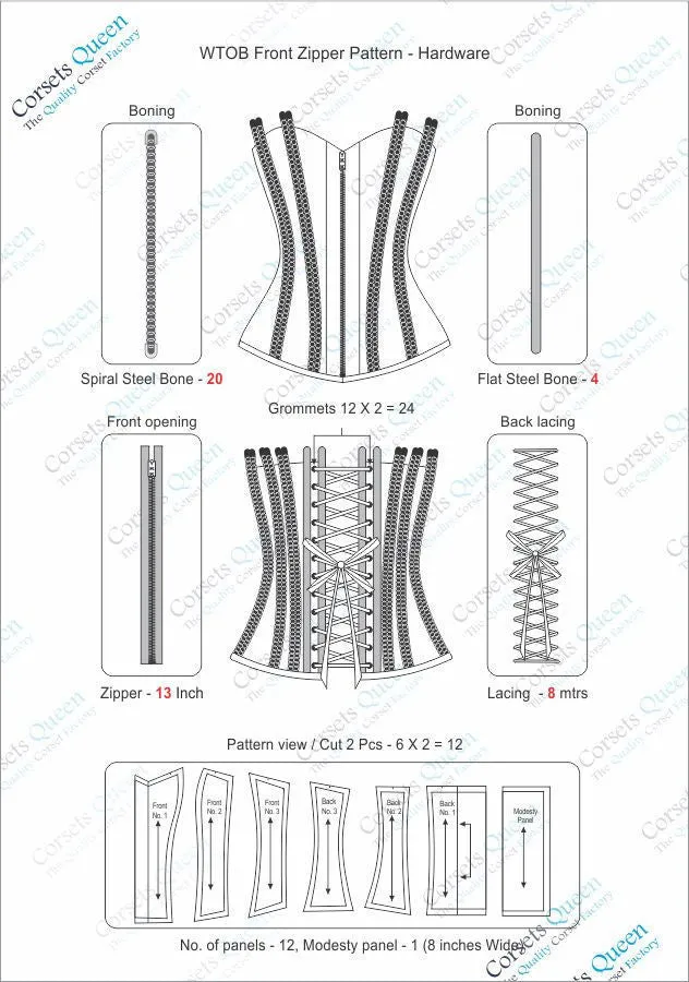 Drew Reversible Waist Training Corset