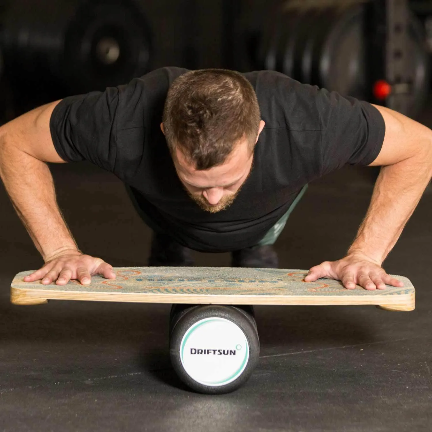 DriftSun Classic Balance Board Hardwood Balance Trainer with Roller