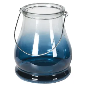 Dwell Small Fade Lantern - Blue