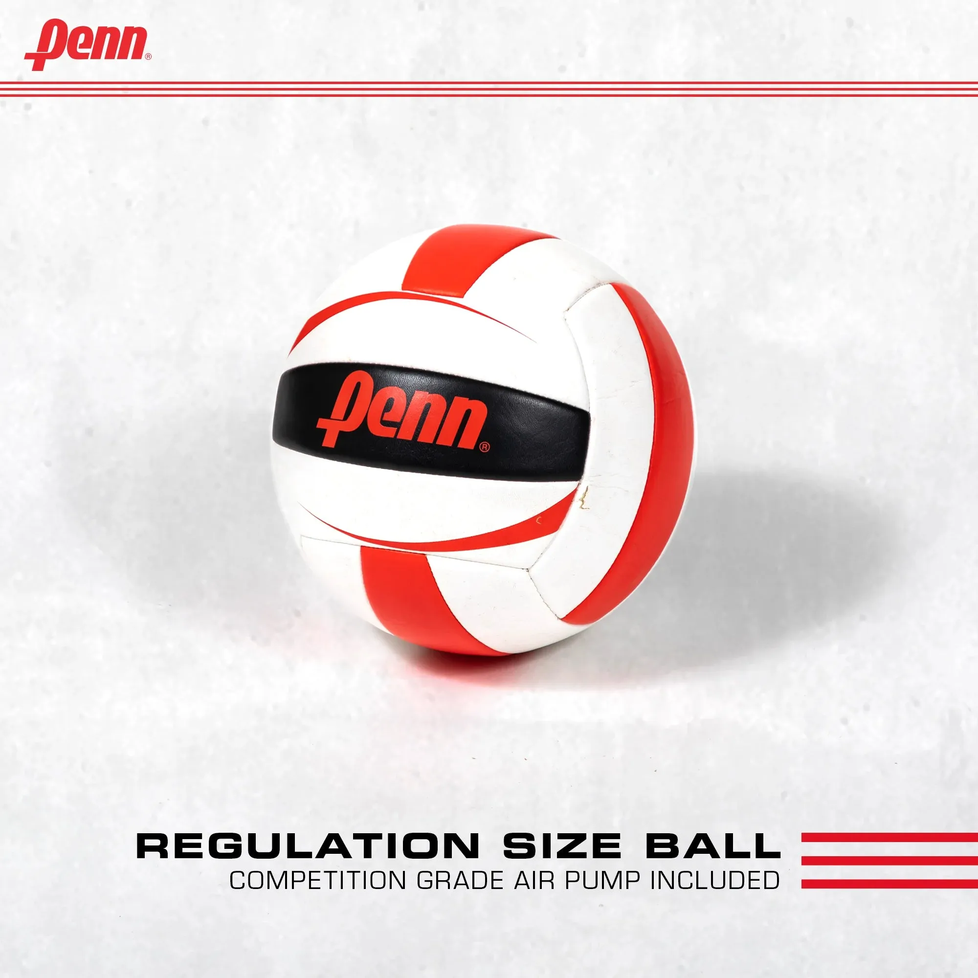 Easy Fit Premium Volleyball Set, Includes Adjustable Net and Ball - Extends from 10 Ft. to 30 Ft. to Fit Your Yard