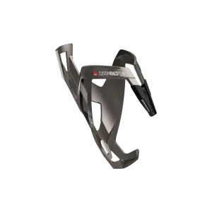 Elite Bottle Cage Custom Race Plus - Titanium Metal/Black