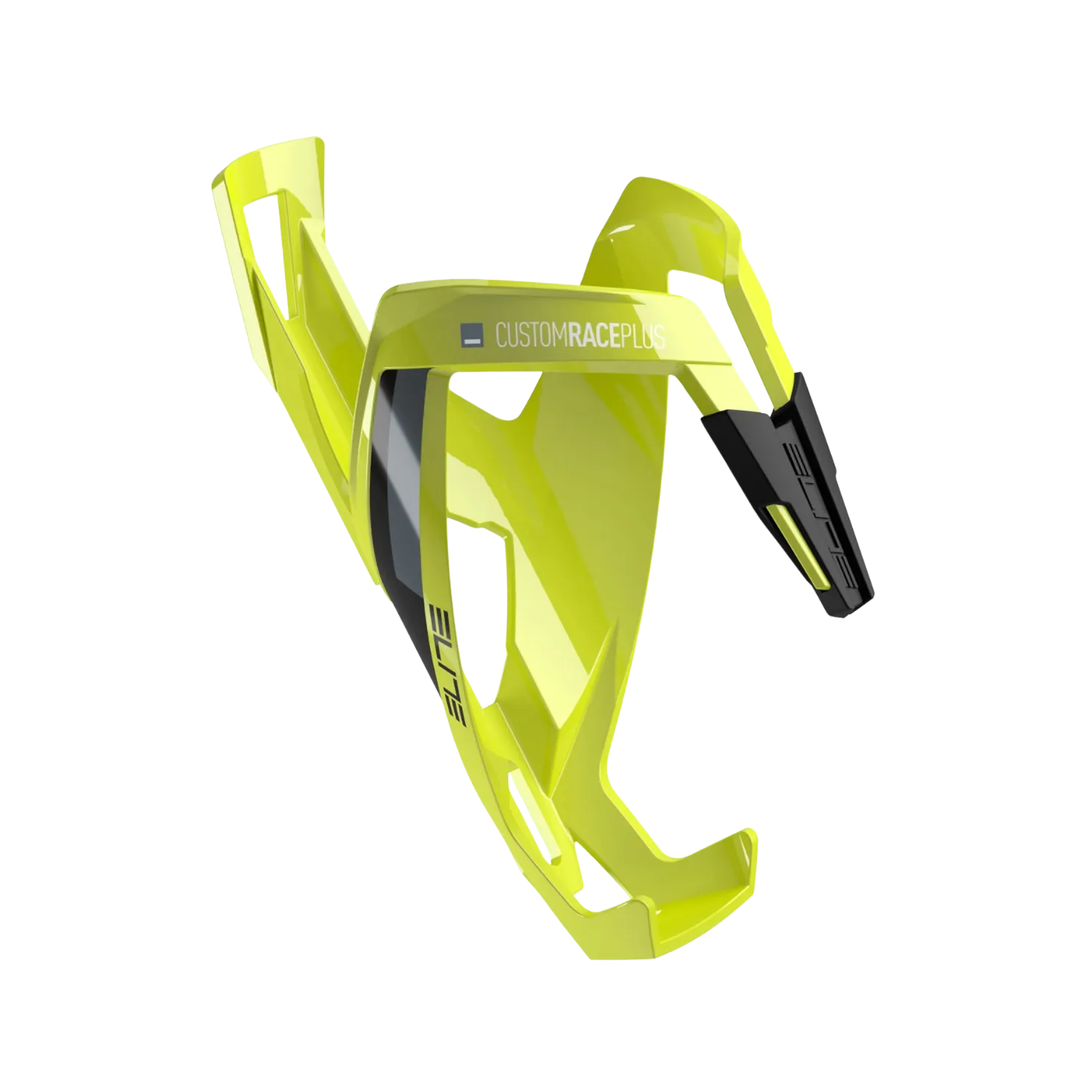 Elite Bottle Cage Custom Race Plus - Yellow Fluro/Black