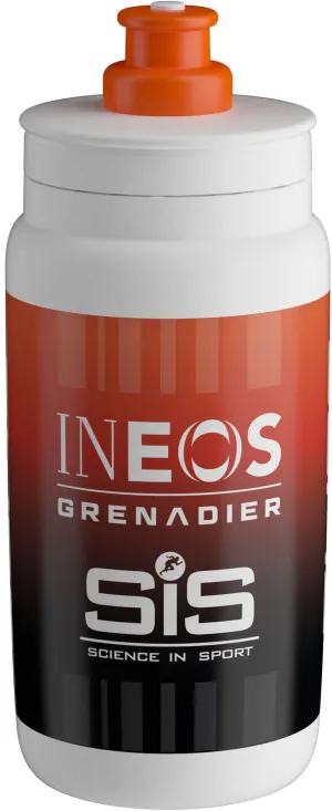Elite Fly Ineos 2024 Graphic 550ml Water Bottle - White