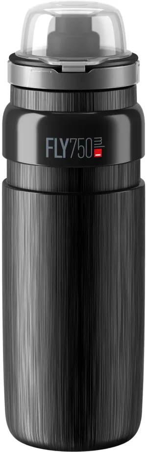 Elite Fly Tex MTB 750ml Cycling Water Bottle - Black