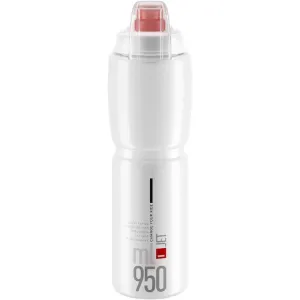 Elite Jet Biodegradable MTB 950ml Water Bottle - Clear