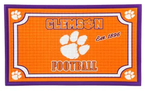 Embossed Door Mat-Clemson,41em912