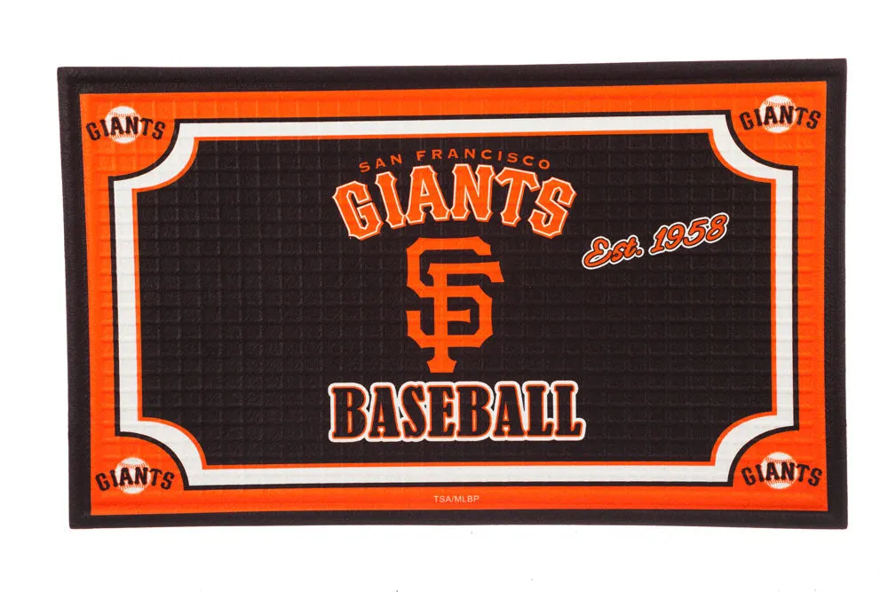 Embossed Door Mat-San Francisco Giants,41em4223