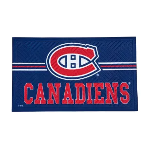 Embossed Mat, Cross Hatch, Montreal Canadiens,41em4364ch