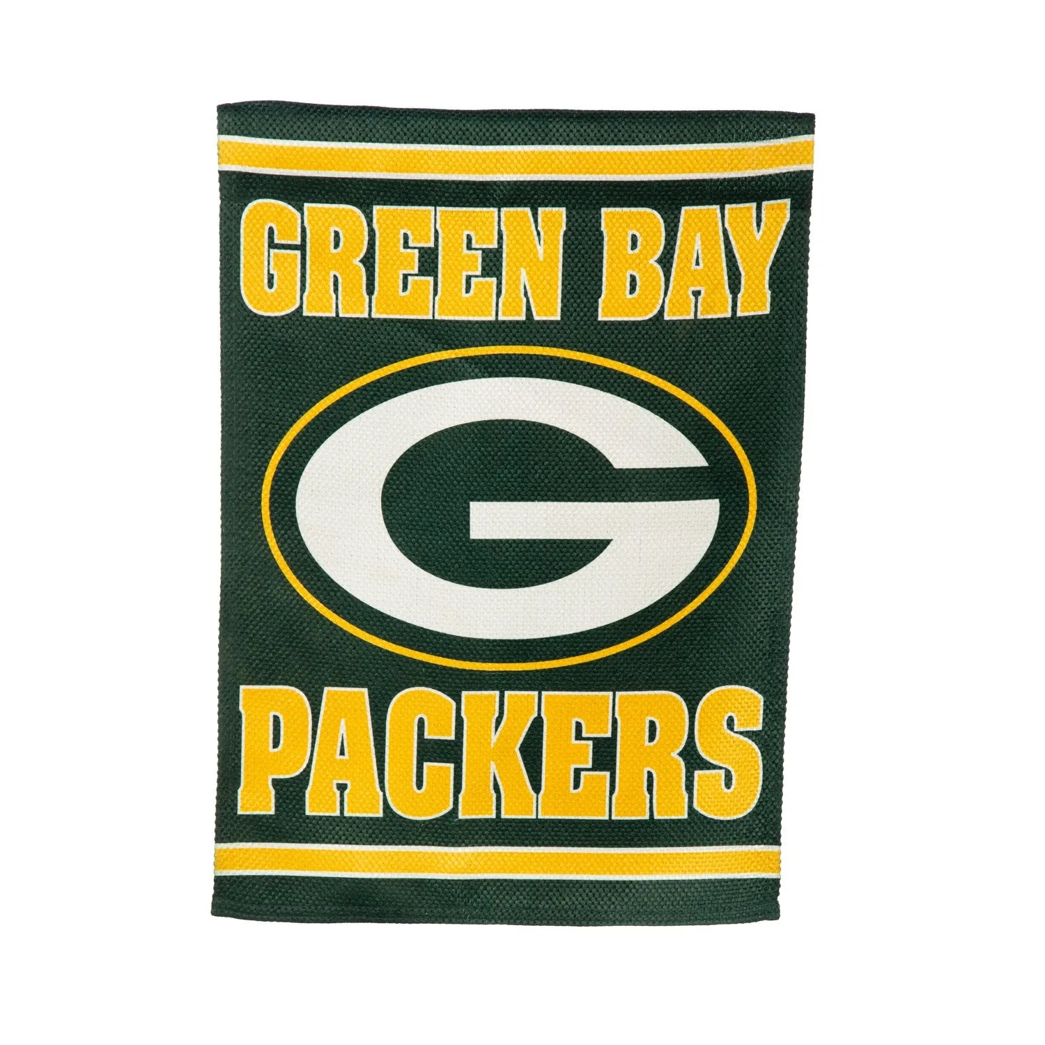 Embossed Suede Flag, House Size, Green Bay Packers,13es3811