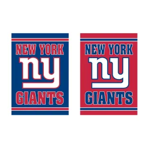 Embossed Suede Flag, House Size, New York Giants,13es3820