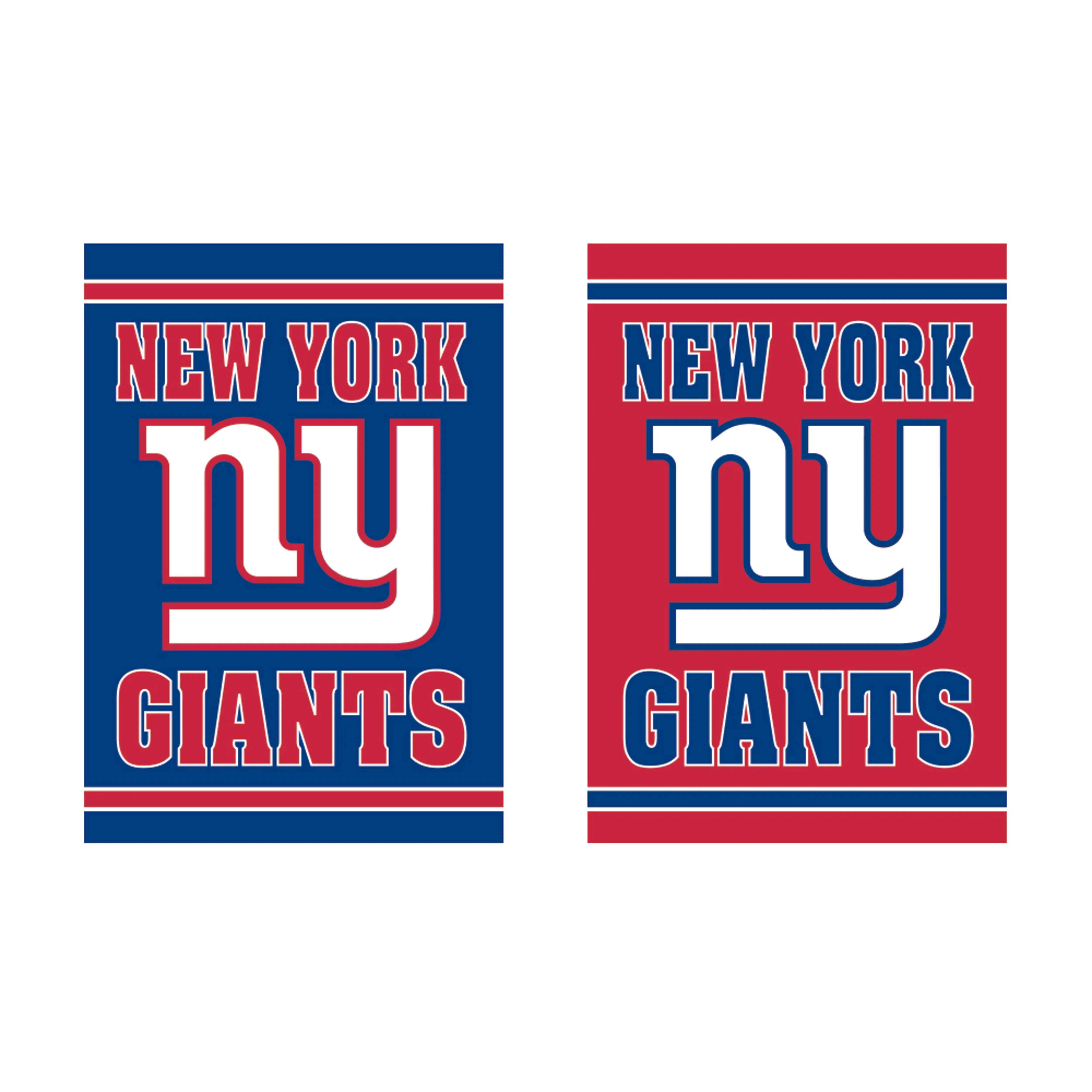 Embossed Suede Flag, House Size, New York Giants,13es3820