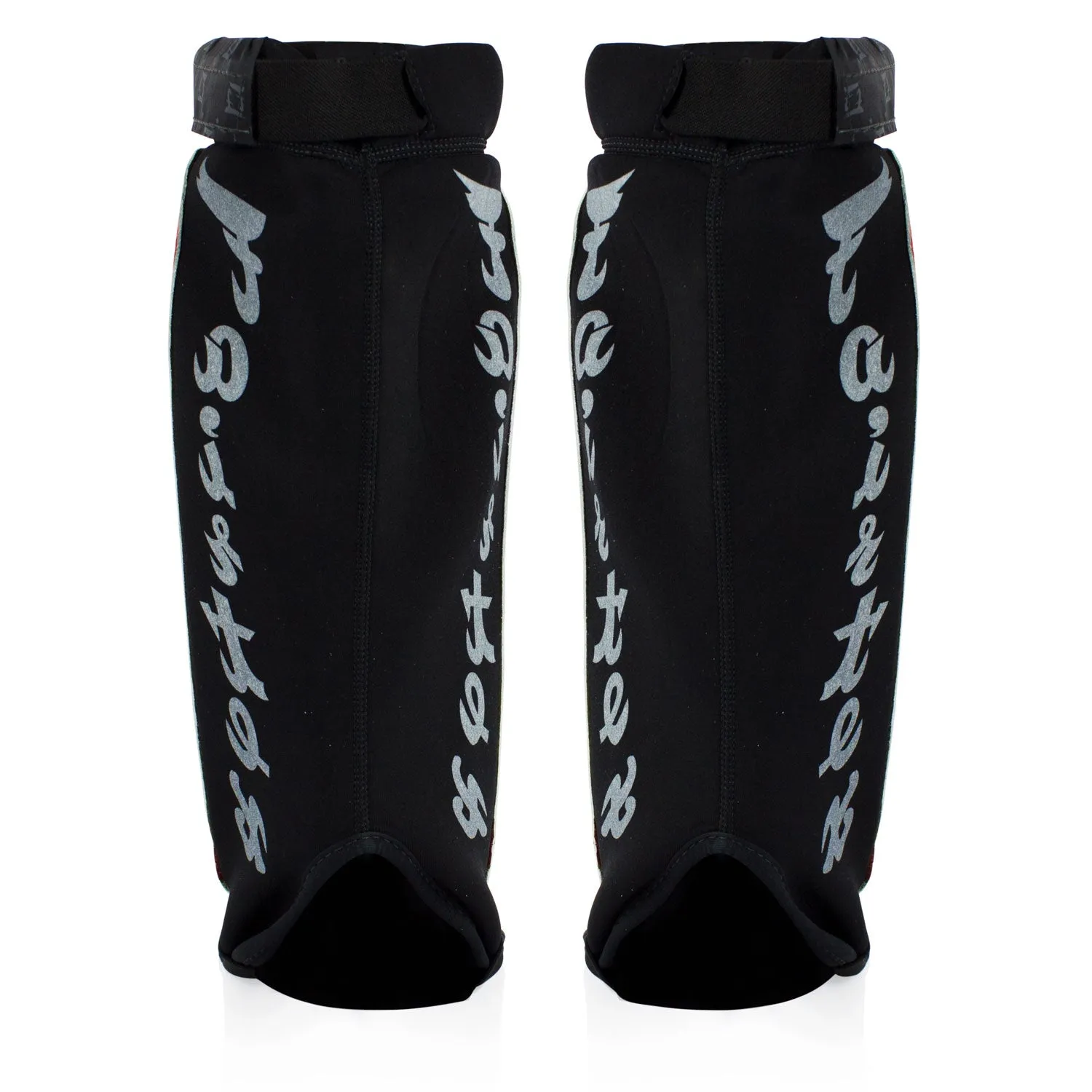 FAIRTEX MMA STYLE SHIN GUARDS-RED