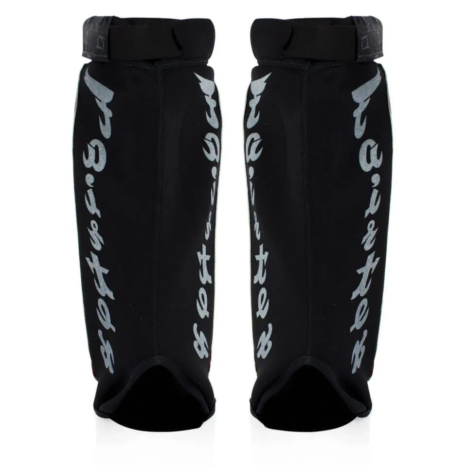 Fairtex SP6 Muay Thai Shin Guards Red