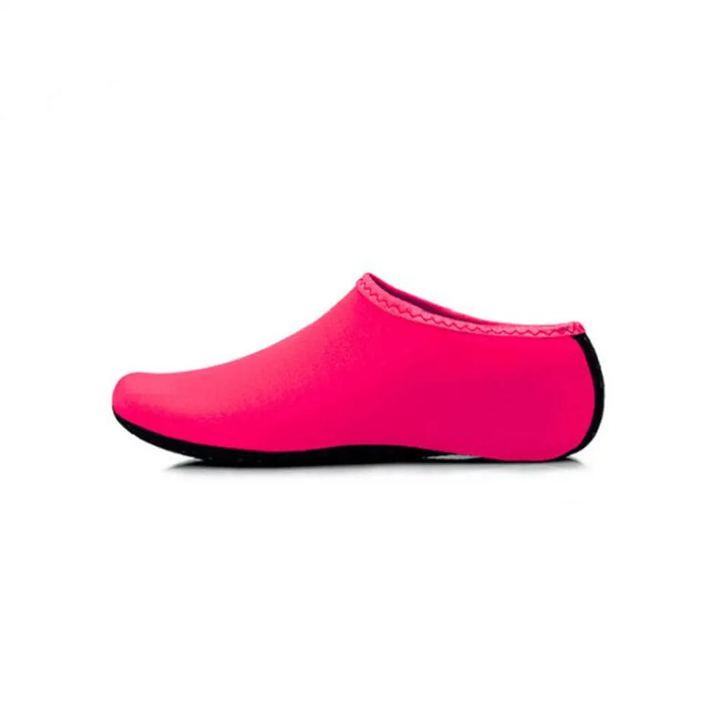 Fashion Barefoot Water Skin Shoes Anti-skid Socks Beach for Swim Surf Yoga Exercise black_M 38-39
