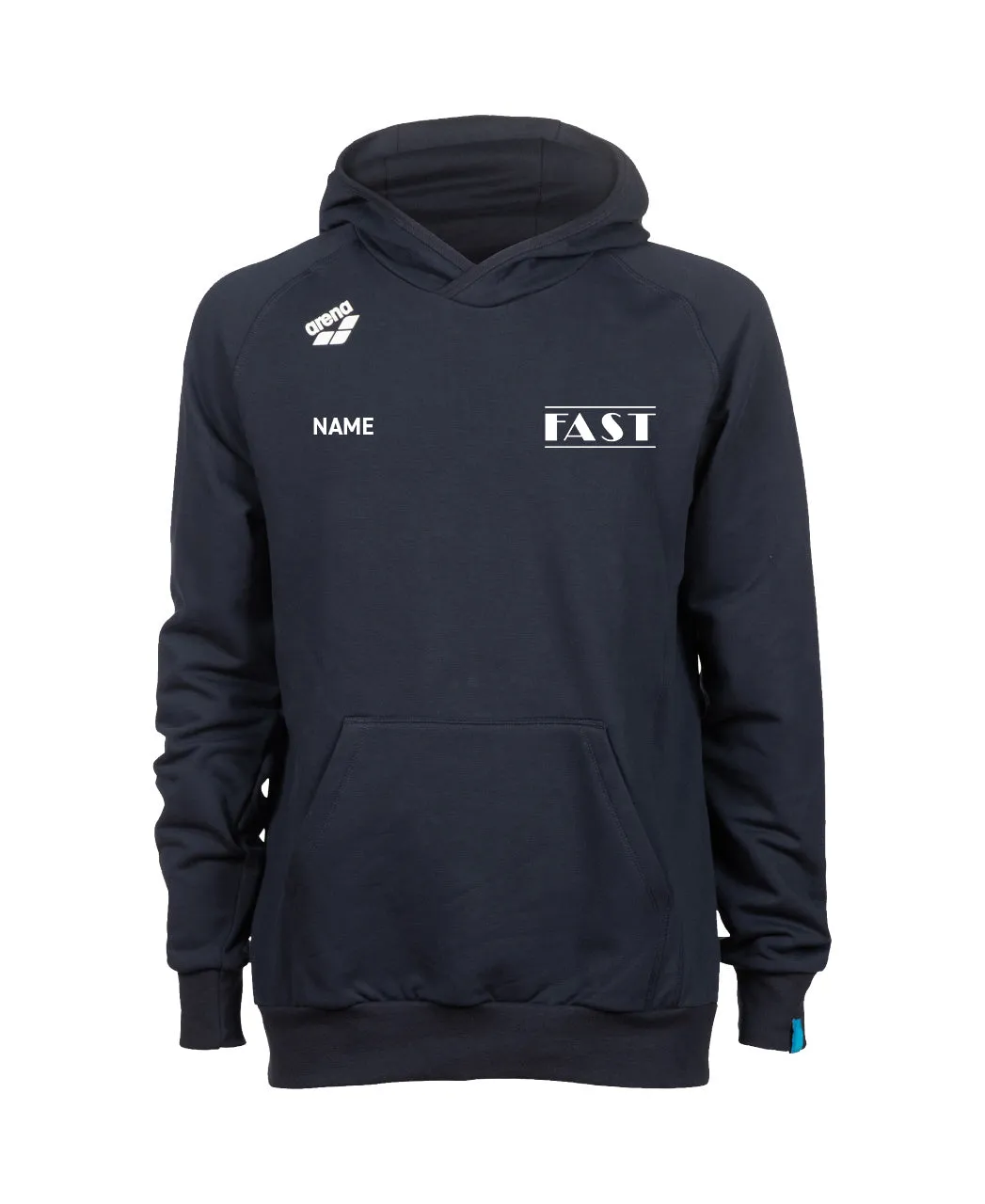 Fast Team Hooded Panel Sweatshirt - Navy