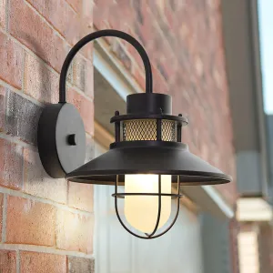 Felix Outdoor Wall Light – Industrial-Style Weatherproof LED Lantern (IP65)