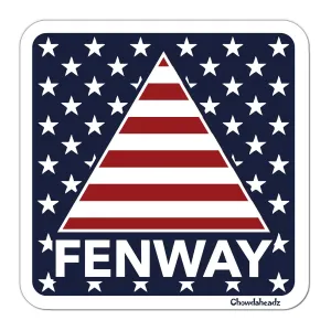 Fenway Stars & Stripes Sticker