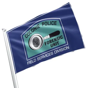 Field Services Division - Colonie Police Department Flag Banner
