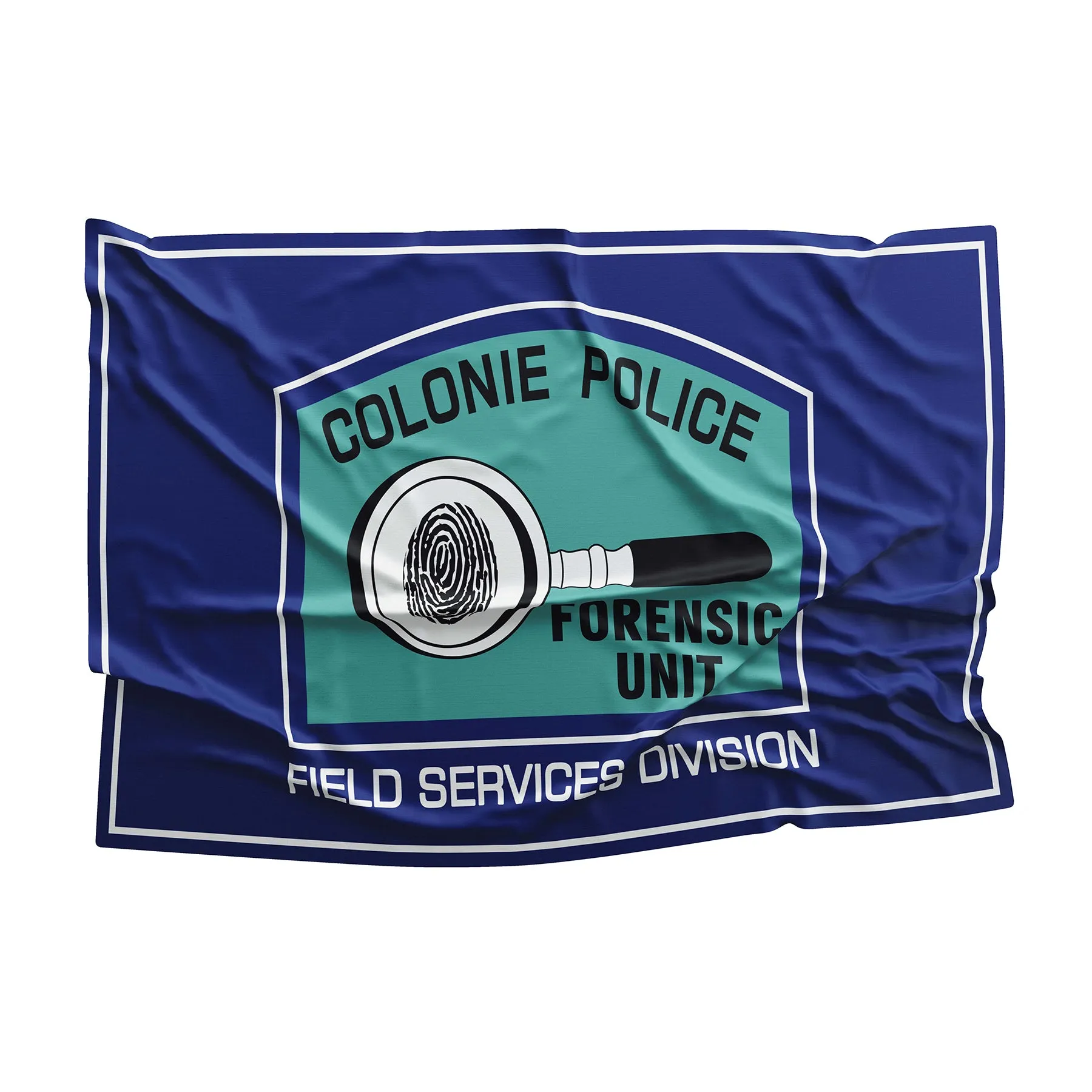 Field Services Division - Colonie Police Department Flag Banner