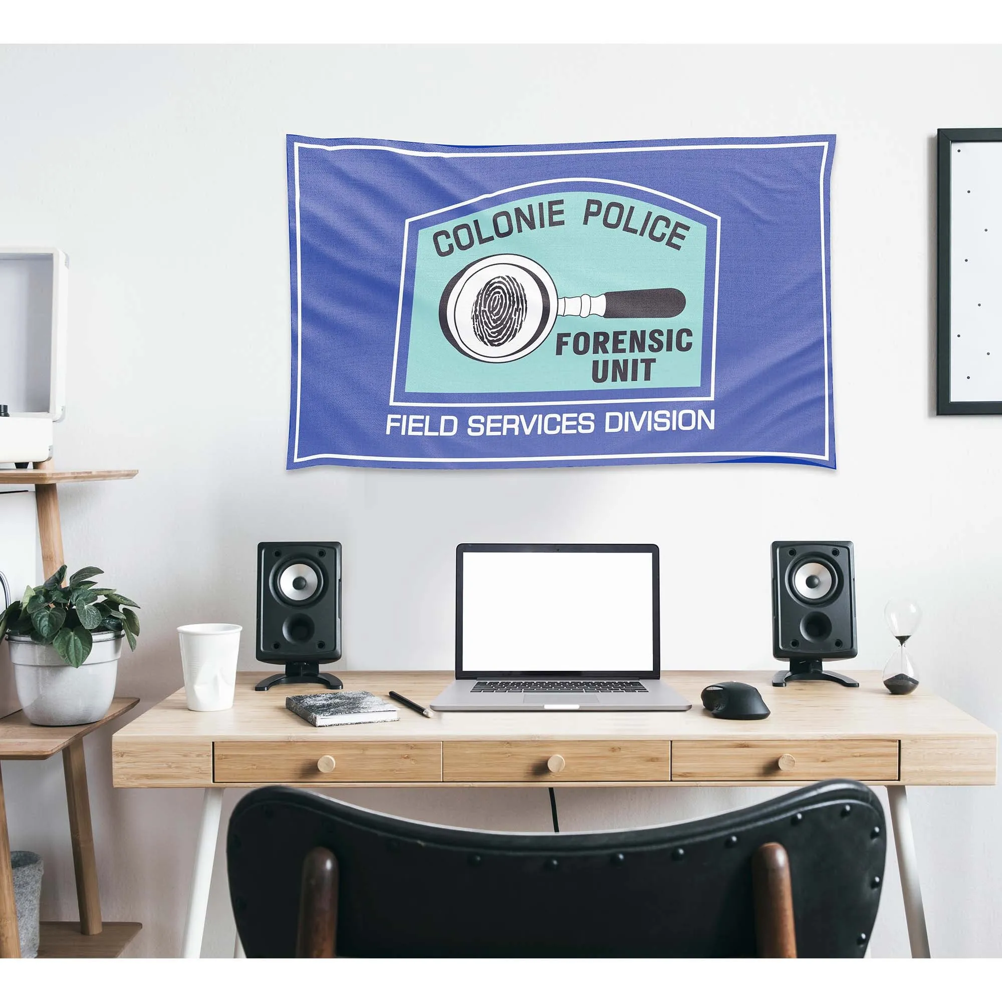 Field Services Division - Colonie Police Department Flag Banner