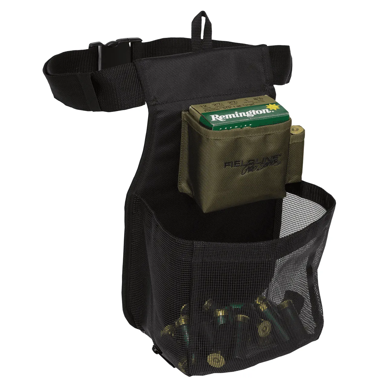 Fieldline Pro Series Large Trap Shooting Shell Pouch Ammo Holder, Black Green