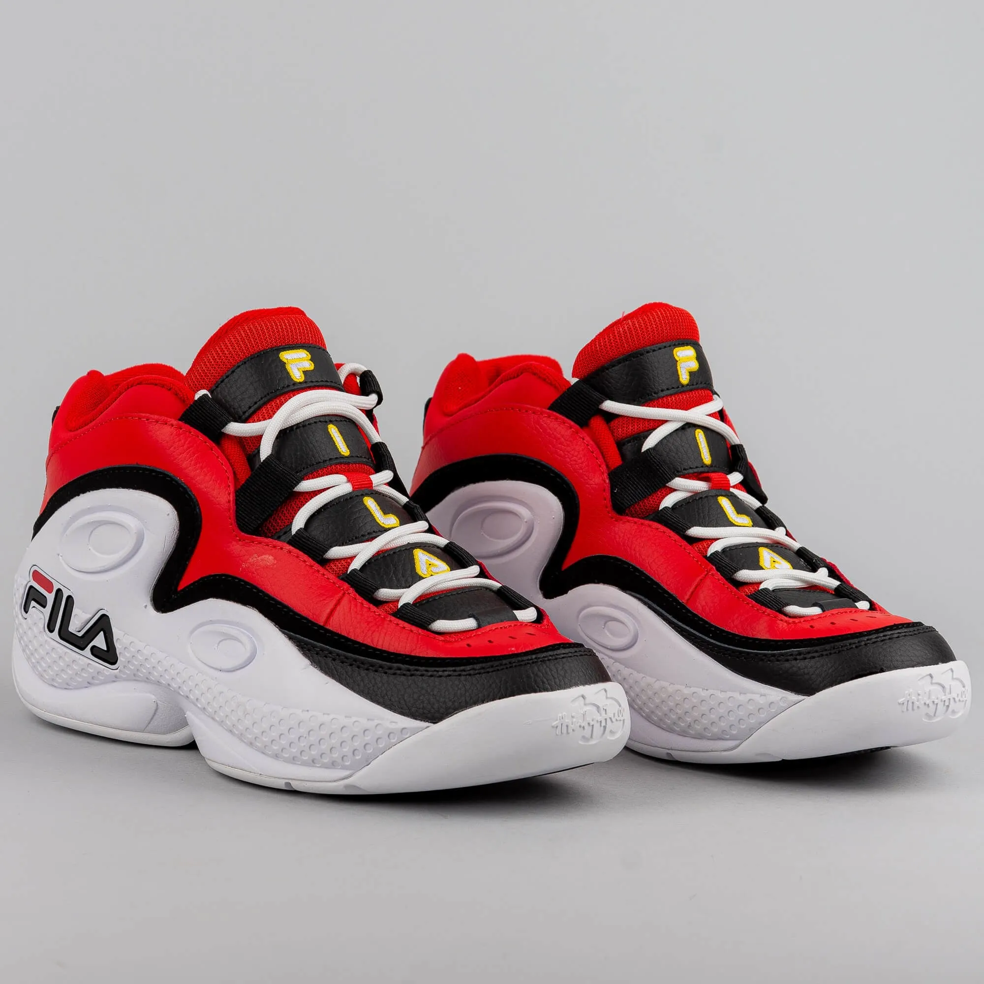 Fila GRANT HILL 3 mid White-Fila Red