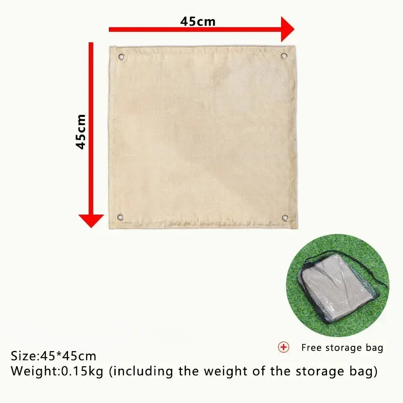 Fireproof Camping Mat High Temperature Resistant Picnic and BBQ Insulation Blanket