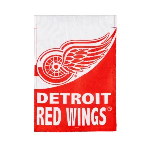 Flag, DS New Burlap, Garden, Detroit Red Wings,14nb4359