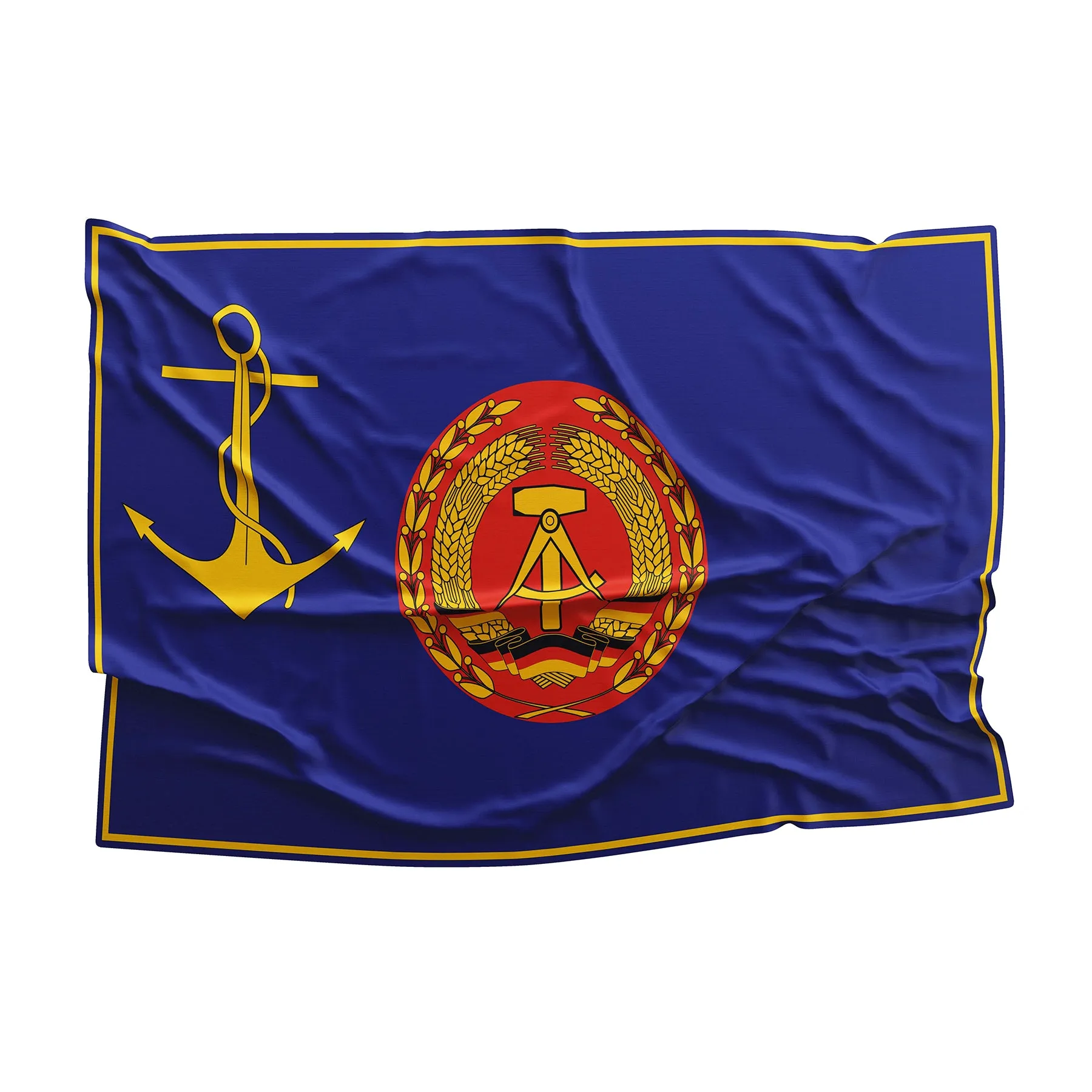 Flagge des Chefs der Volksmarine GDR Germany  Flag Banner