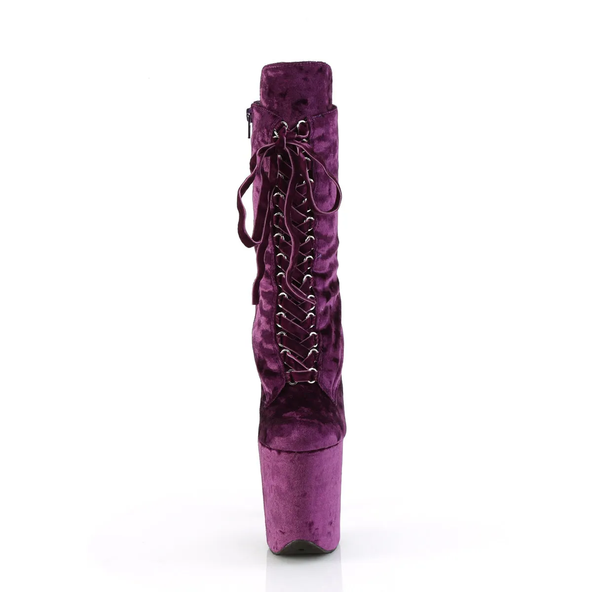 FLAMINGO-1045VEL  Purple Velvet
